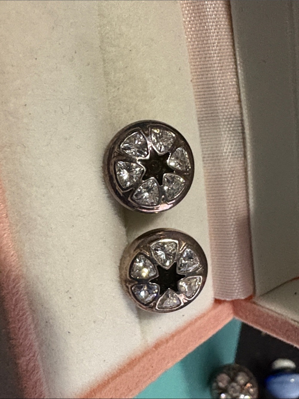 2 matching Sterling Silver Jewel Pops - Women Accessories Kamelon Brand 54A
